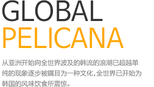 从亚洲开始向全世界波及的韩流的浪潮已超越单纯的现象逐步被瞩目为一种文化，全世界已开始为韩国的风味饮食所震惊。