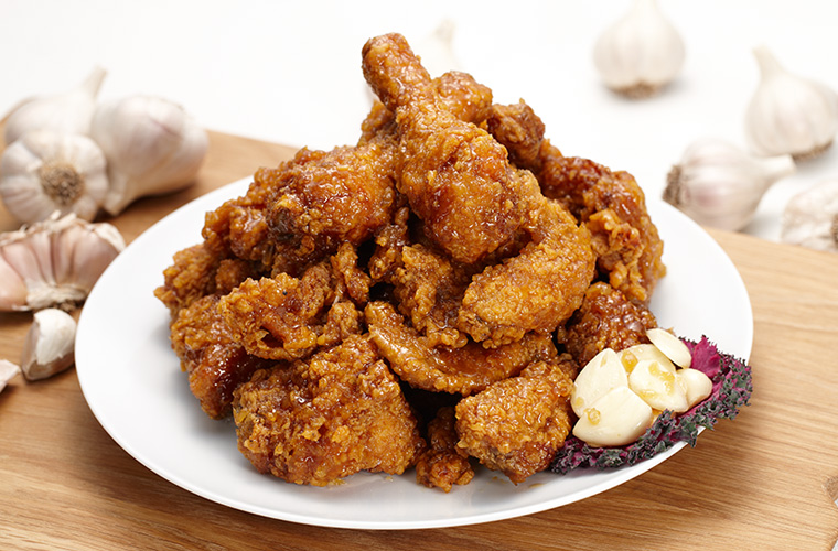 蒜香炸鸡